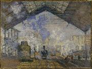 Claude Monet La Gare Saint-Lazare de Claude Monet